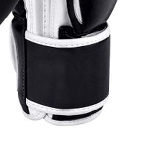 Guantes de Boxeo Profesionales de Cuero Negro, Transpirables y Duraderos para un Entrenamiento Cómodo, Ideales para Boxeo Deportivo - Product Image 5