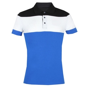 Nouveau Polo Homme 2026 à Manches Courtes en Maille Color Block Style Décontracté Coupe Classique - Product Image 5