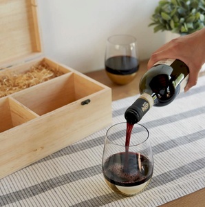 Coffret Cadeau en Bois pour Vin – Vente en Gros Usine – Étui de Rangement Premium pour Vins, Idéal pour Mariages, Anniversaires et Cadeaux de Pendaison de Crémaillère - Product Image 5