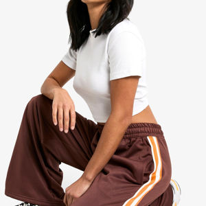 กางเกงแฟชั่นสตรีทแวร์ฤดูหนาวคุณภาพสูงแบบใหม่ ทรงหลวมสบาย ผ้าฟลีซ ขากว้าง ผ้าฝ้าย ระบายอากาศได้ดี - Product Image 4