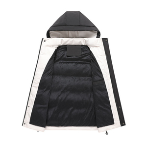 Chaleco Acolchado Personalizado para Hombre, Ropa de Invierno Ligera y Aislante con Bordado de Logotipo y Cremallera, Opciones de Fabricación al por Mayor OEM/ODM - Product Image 6