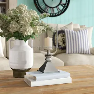 Porte-bougie rustique vintage pour la décoration de cuisine de style farmhouse, porte-bougie moderne design pour un prix de gros avantageux. - Product Image 4