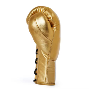 Pakistan Made Professional Custom Printed Leather Boxing Gloves MMA Adjustable <b>Wrist</b> <b>Strap</b> Quick Drying Hook Loop Closure Adult - Product Image 2