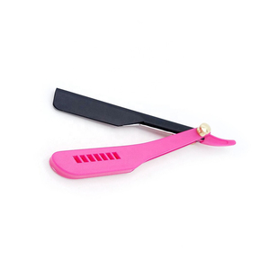 Navaja de barbero, herramienta profesional para afeitado suave, estilizado de barba y preparación para corte de cabello - Product Image 1