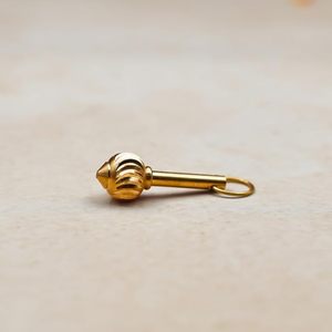 Brass Murugan Vel Peacock Keychain Lord Murugan Kavadi Vel <b>Key</b> <b>Ring</b> Spiritual Hindu Keychain for <b>Car</b> & Bike - Product Image 3