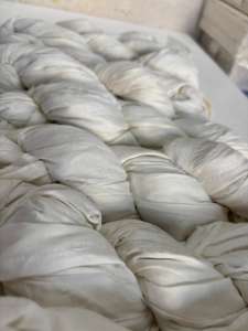 Recycled Sari Silk <b>Ribbon</b> Bulk Eco Friendly Yarn Handmade recycled Textile <b>Ribbon</b> For Weaving Jewelry Making <b>Gift</b> Wrap Craft - Product Image 4