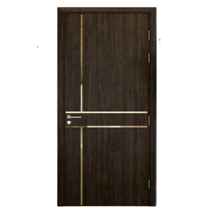 Puerta Moderna de WPC Pima con Diseño de Madera Impermeable y Resistente al Fuego para Uso Interior, Origen Vietnam, Modelo 20250514 - Product Image 3