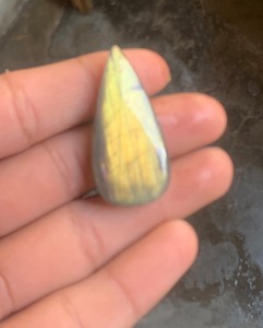 Colgante de Moda con Labradorita Natural y Plata Tibetana, Estilo Bohemia Cristiana, para Mujer - Product Image 5