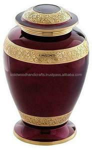 Urnas de cremación de latón decorativas para cenizas de adultos, urnas hechas a mano para hombres y mujeres, urnas decorativas, urnas funerarias - Product Image 4