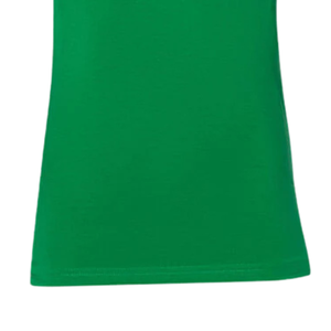 เสื้อยืดปักลาย AKA สีเขียว พรีเมียมคอตตอน คอวี แขนสั้น เนื้อผ้านุ่ม ระบายอากาศได้ดี สไตล์ลำลอง แฟชั่นสำหรับผู้หญิง - Product Image 5