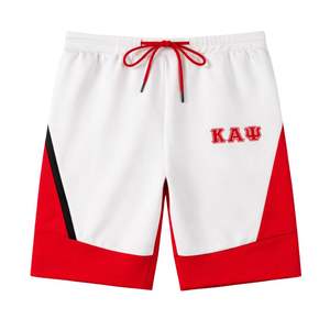 Shorts en molleton technique Kappa Alpha Psi, tissu en molleton de qualité supérieure, coupe athlétique confortable, logo brodé, vêtements de sport élégants - Product Image 4
