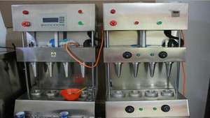 Máquina para Hacer Conos <span class=keywords><strong>de</strong></span> <span class=keywords><strong>Pizza</strong></span>, Tipo Espiral, Producción Italiana, Molde Rotatorio, 110/220 V - Product Image 5