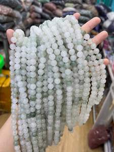 Cuentas Redondas Lisas de Jade Natural de Montaña, Cuentas Sueltas de Piedras Preciosas con Energía Curativa para Pulseras, Collares y Joyería DIY - Product Image 5