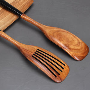 Handmade Wooden Tea Spoon Oval Shape Natural Wood Carved Utensil for Tea Serving - Product Image 6