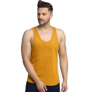 <b>Men's</b> Quality Custom Logo <b>Y</b> Back Muscle Fitness Stringer Tank Top Breathable Undershirts for Bodybuilding Workout - Product Image 4