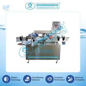 Machine d'étiquetage automatique de bouteilles PET à haute productivité et performance optimale, vitesse maximale de 60 BPM, étiquetage d'un côté, fabriquée en Inde - Product Image 2
