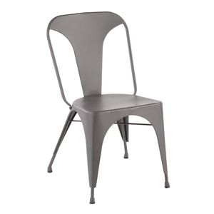 ออสตินชุดเก้าอี้รับประทานอาหารสีเทาด้านสไตล์อินดัสเทรียล 2 ตัว - Product Image 2
