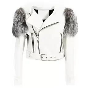 Chaqueta de Cuero de Moda para Hombre, Chaqueta de Cuero de Alta Calidad, Chaqueta de Cuero con Logotipo Personalizado - Product Image 5