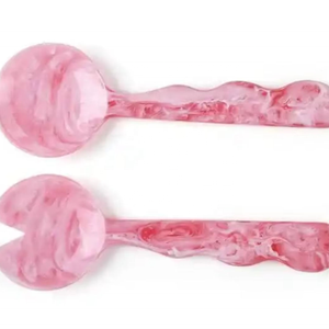 Best Quality Resin Salad <b>Server</b> Set Eco-Friendly Salad <b>Server</b> New Design Salad <b>Server</b> Set Trendy Dishwasher Safe Serving Spoon - Product Image 1