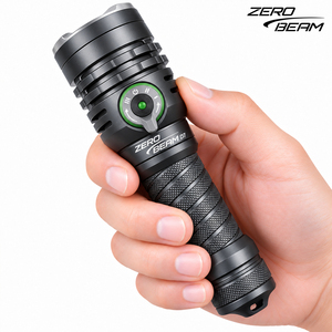 Lampe de plongée professionnelle 3100 lumens 100W LED ZEROBEAM D7 IP68 étanche 100m rechargeable portée 498m en alliage d'aluminium - Product Image 1