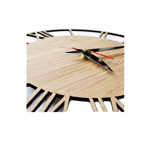 Horloge murale en bambou personnalisée - Product Image 5
