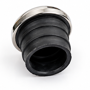 ราวจับสแตนเลสสตีลทันสมัย ทนสนิม พร้อมฝาปิดปลายท่อ PVC สำหรับราวบันได ระเบียง และราวบันไดนอกบ้าน - Product Image 2
