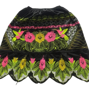 Faldas Polinesias Personalizadas de Alta Calidad para Mujer, Algodón y Poliéster, Estilo Casual, Largo hasta la Rodilla, Estilo Hawaiano Natural - Product Image 5