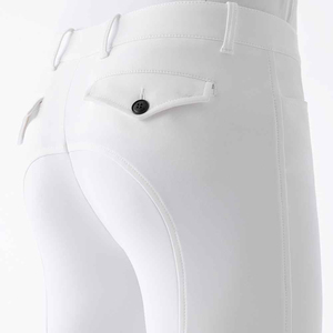Collants d'équitation en microfibre ultra douce avec ceinture large et confortable pour femmes - Product Image 2