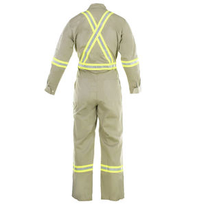 Overoles de Seguridad Reflectantes Fluorescentes y Transpirables para Electricistas, Ropa de Trabajo Unisex para la Construcción - Product Image 2