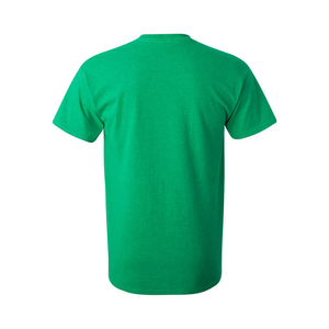 Camisetas de Hombre de Color Rojo Elegantes Hechas en Fábrica Directa, Diseño Personalizado, Cuello Redondo, Manga Corta, Corte Ajustado, Color Sólido - Product Image 4
