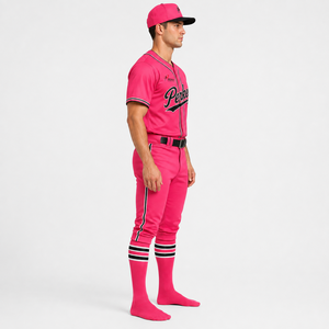 Uniforme de Béisbol Diseñado con Tela de Alto Rendimiento, Tecnología de Control de Humedad, Estructura Ligera y Transpirable - Product Image 3
