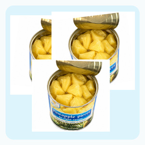 Deeply Sweet Best Rate Top Selling Made In Vietnam <b>Pineapple</b> Pieces in <b>Light</b> Syrup Packed in A10 Can - Product Image 4