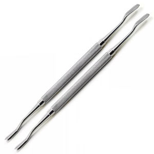High Quality 2 Pcs Dental Bone File 12 and 45 Double Ended Stainless Steel Surgical Instruments CE Approved By Grip Surgical - Product Image 1