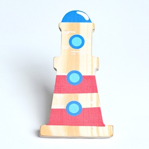 Nuevas Manijas de Madera de Pino para Cajones Infantiles, Tiradores de Armario con Diseño de Faro, Manijas Duraderas de Alta Calidad para Puertas de Dormitorio y Villa - Product Image 1