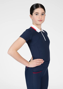 Vêtements de base pour l'équitation pour enfants, tissu extensible doux, confortable, pour l'entraînement quotidien, vêtements de base pour l'équitation personnalisés - Product Image 2