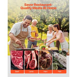 298 libbre frigo di invecchiamento a secco attrezzature commerciali per la refrigerazione della cucina per la casa bistecche secche Ager umidità di temperatura precisa - Product Image 6