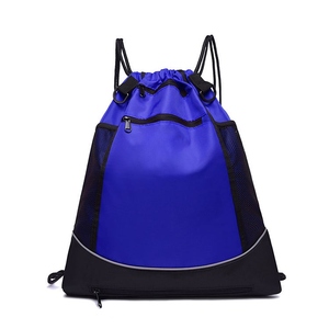 Large Capacity <b>Waterproof</b> Nylon <b>Drawstring</b> Backpack <b>Bag</b> for Outdoor Travel Gym Cycling Basketball Football Sports - Product Image 4