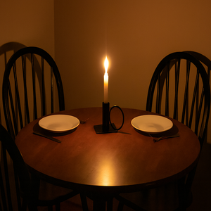 porte-bougie polyvalent, objet décoratif adapté à une large variété de contextes et d'occasions, utilisé pour créer une ambiance dans les salons et les chambres - Product Image 5