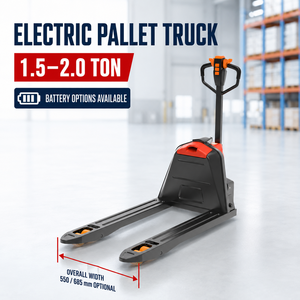 Transpaleta Eléctrica con Batería de Litio de 1.5 Toneladas y 2 Toneladas con Certificado CE - Product Image 1
