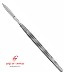 Couteau chirurgical double tranchant Cottle 15 cm en acier inoxydable droit, réutilisable et autoclavable pour ORL - Product Image 1