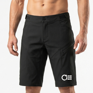Shorts de VTT pour hommes, shorts de vélo de montagne professionnels, légers, élastiques, respirants, en maille, pour course en plein air, sport - Product Image 2
