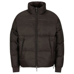 Wholesale Outdoor High Quality Men's Brown Hooded Down Puffer <b>Jackets</b> Custom Design Outwear Trendy Zipper Closure Bubble <b>Jacket</b> - Product Image 2