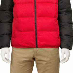 Custom Logo Puffer <b>Jacket</b> Two-Tone Outdoor Padded Outerwear Contrast Color Winter Coated High Quality Polyester <b>Jacket</b> For Men - Product Image 6