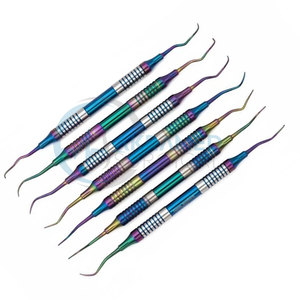 Kits de curettes Gracey de qualité supérieure pour soins bucco-dentaires fiables, kits de curettes Gracey de précision, kits de curettes Gracey durables pour usage professionnel - Product Image 2