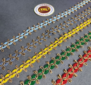 ลูกไม้ถักโครเชต์โพลีเอสเตอร์สีสันสดใส ดีไซน์ใหม่ คุณภาพพรีเมียม ละลายน้ำได้ เป็นมิตรต่อสิ่งแวดล้อม ราคาดีที่สุด สำหรับตกแต่งเสื้อผ้า - Product Image 3