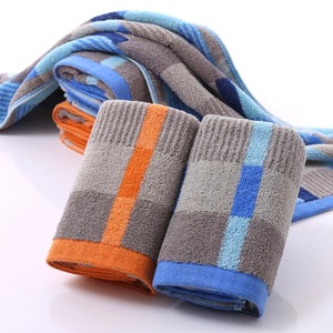 High Quality Premium Woven Fleece Bath <b>Towel</b> <b>Set</b> Adult Soft High Absorbency Cotton Solid Color - Product Image 3