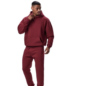 ชุดวอร์มผู้ชายคุณภาพพรีเมียม ระบายอากาศได้ดี สำหรับฤดูหนาว แบบกลับด้านได้ ผ้าฟลีซ ขายดี ปรับแต่งได้ คอฮู้ด สีพื้น - Product Image 1