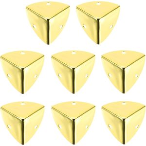 8 Pezzi Protezioni Angolari in Lega di Zinco 1.1 X 1.1 X 1.1 Pollici, Coperture Protettive per Bordi di Armadietti e Altoparlanti - Product Image 1