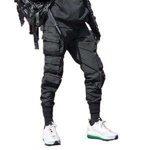 กางเกงวิ่งออกกำลังกายลำลองแฟชั่นสปอร์ตคาร์โก้สำหรับผู้ชาย ดีไซน์โลโก้ OEM รุ่นใหม่ล่าสุด - Product Image 3