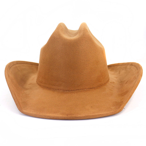 Chapeau de cowboy western unisexe en cuir, à large bord, pour l'hiver, protection solaire, pêche, sports, fête, aventure en plein air, voyage, travail à la ferme - Product Image 4